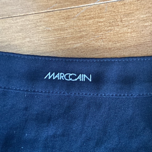 Marc Cain size N2 black blouse - Picture 2 of 4